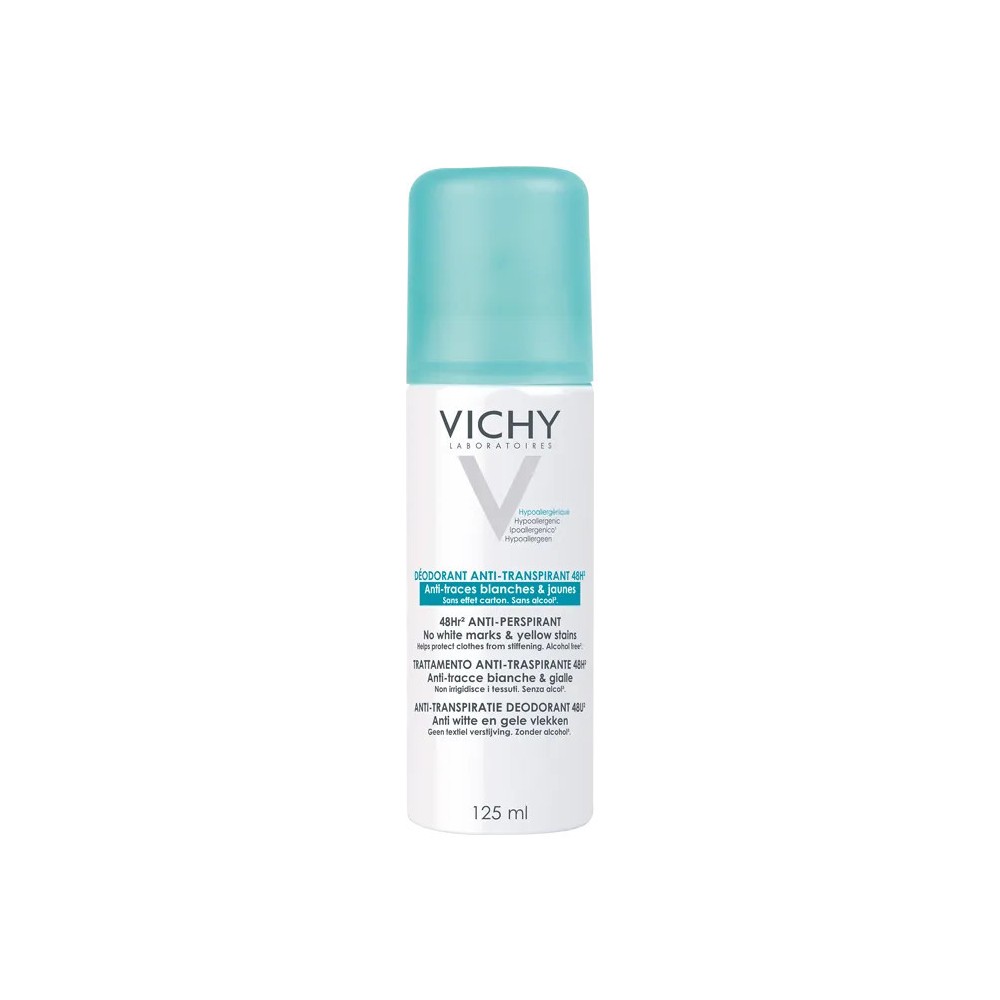 Vichy déodorant anti-transpirant aérosol 125 ml