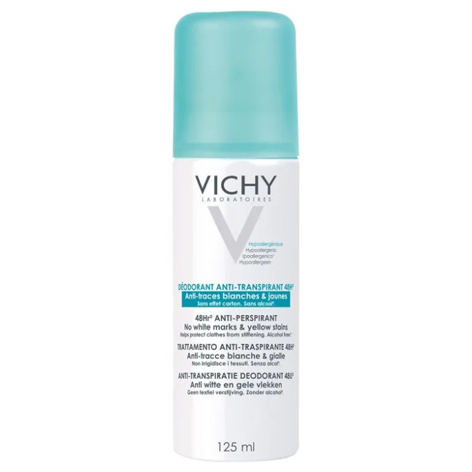 Vichy déodorant anti-transpirant aérosol 125 ml