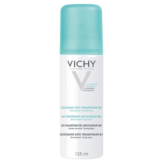 Vichy déodorant anti-transpirant aérosol 125 ml