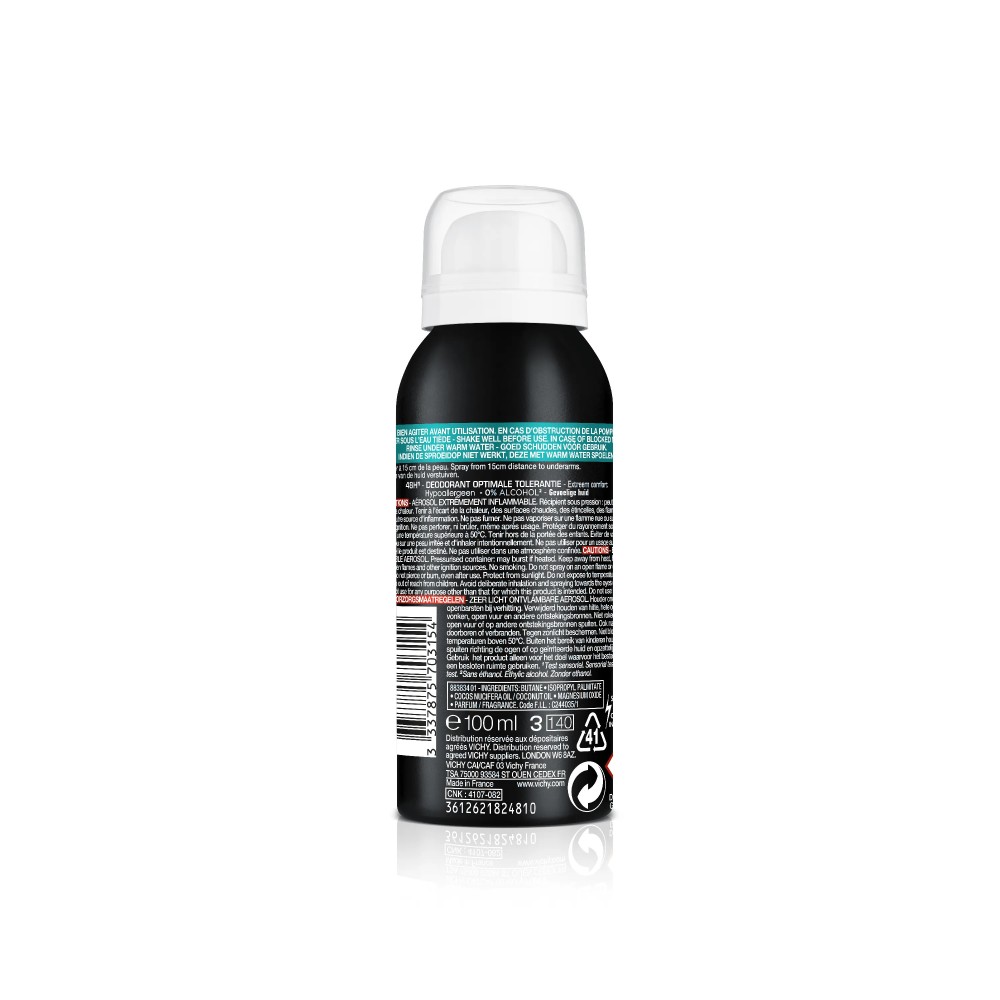 Vichy Déodorant Tolérance Optimale Compressé 100 ml