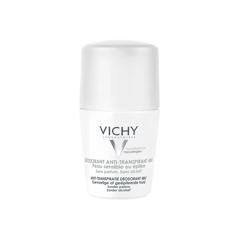 Vichy déodorant anti-transpirant 48h peau sensible