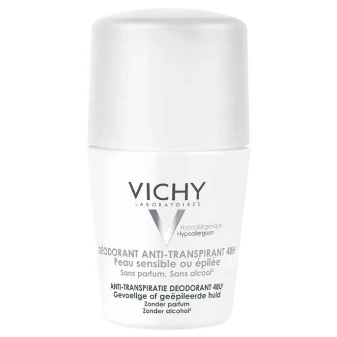 Vichy déodorant anti-transpirant 48h peau sensible