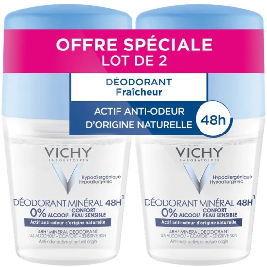 Vichy déodorant minéral sans sels d'aluminium