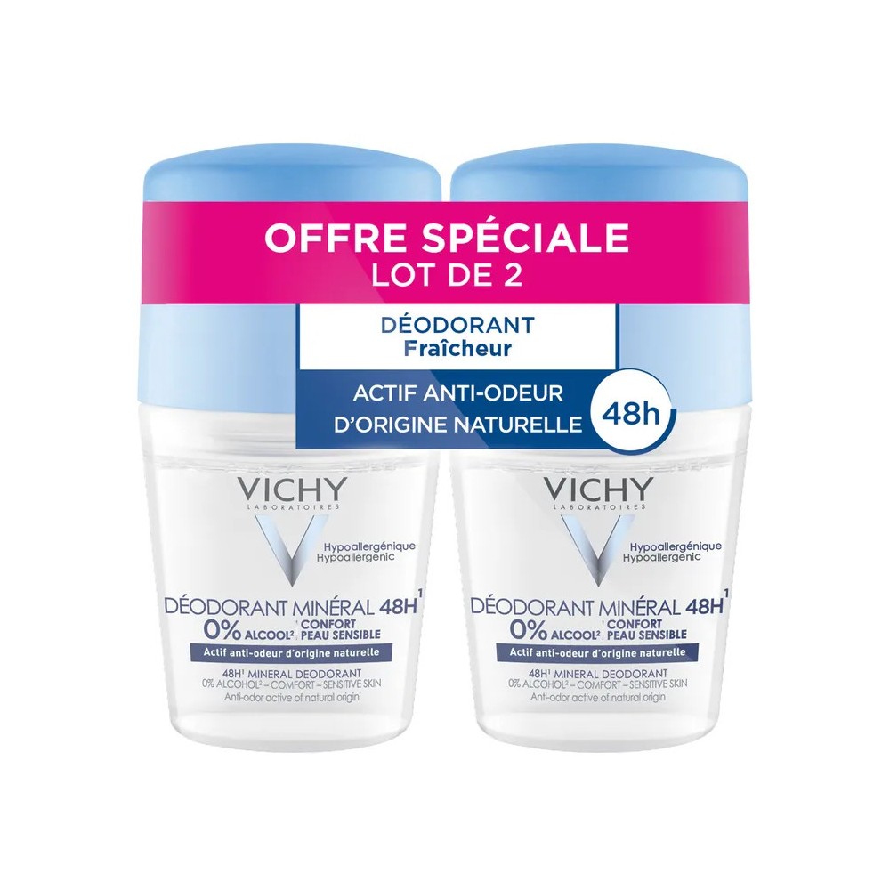 Vichy déodorant minéral sans sels d'aluminium
