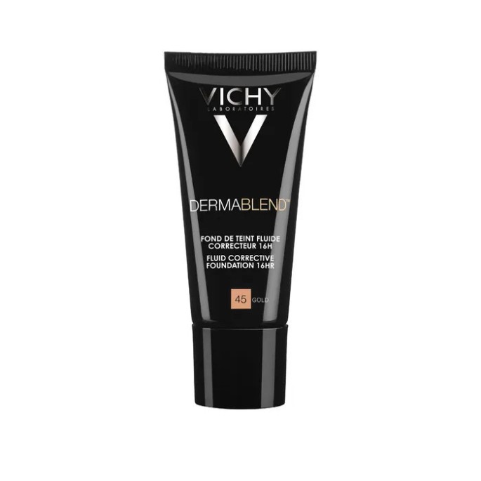 Vichy Dermablend Fond de Teint Fluide 45 Gold 30 ml