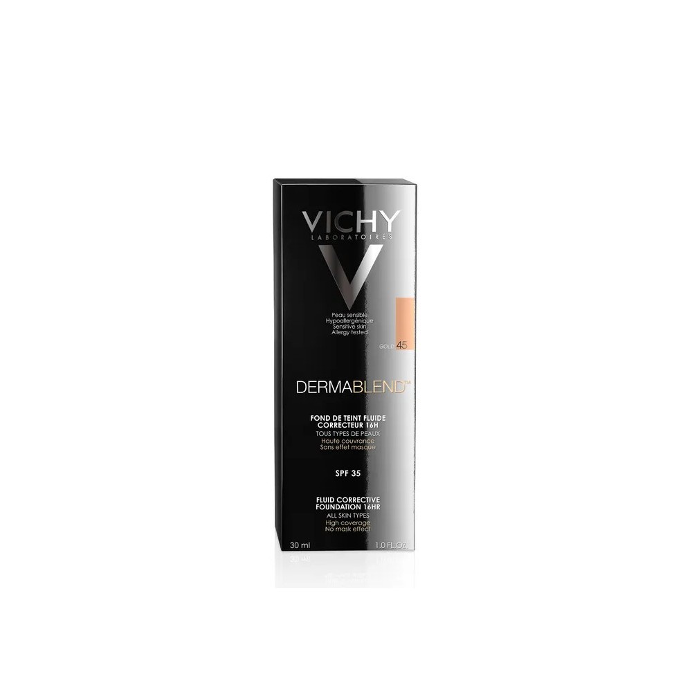 Vichy Dermablend Fond de Teint Fluide 45 Gold 30 ml
