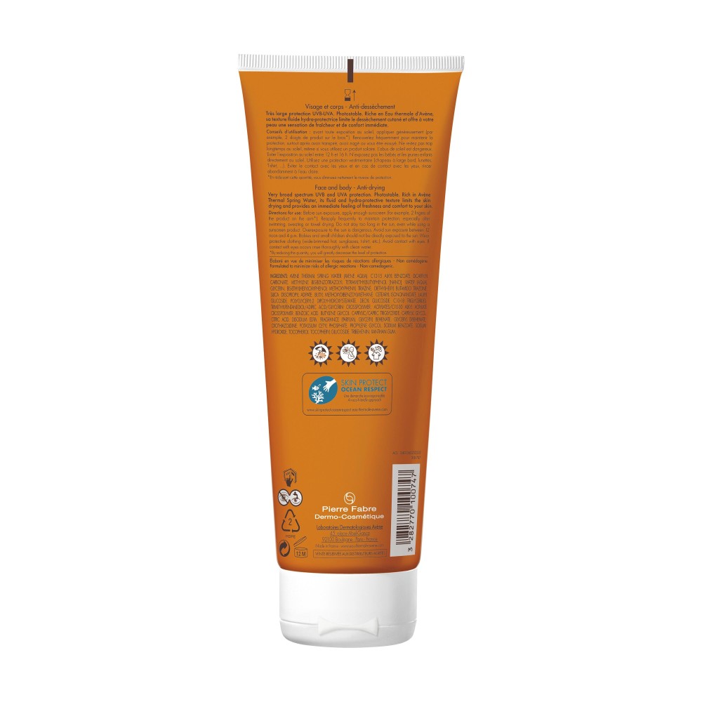 Avène Lait Solaire SPF50 250 ml