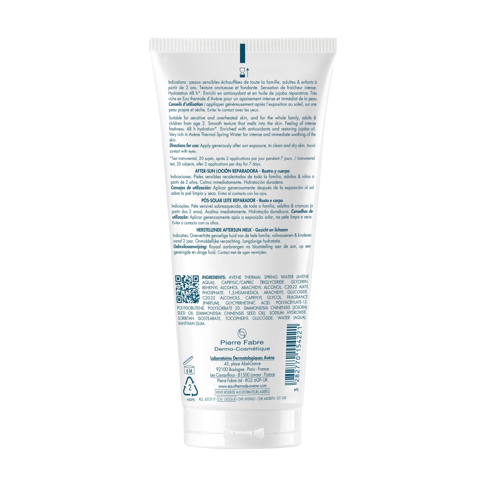 Avène Lait Après-Soleil 200 ml