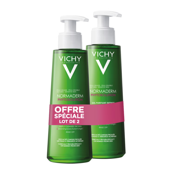 Vichy Normaderm Phyto Gel Nettoyant Duo