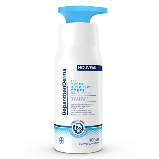 Bayer bepanthen derma crème nutritive corps 400 ml