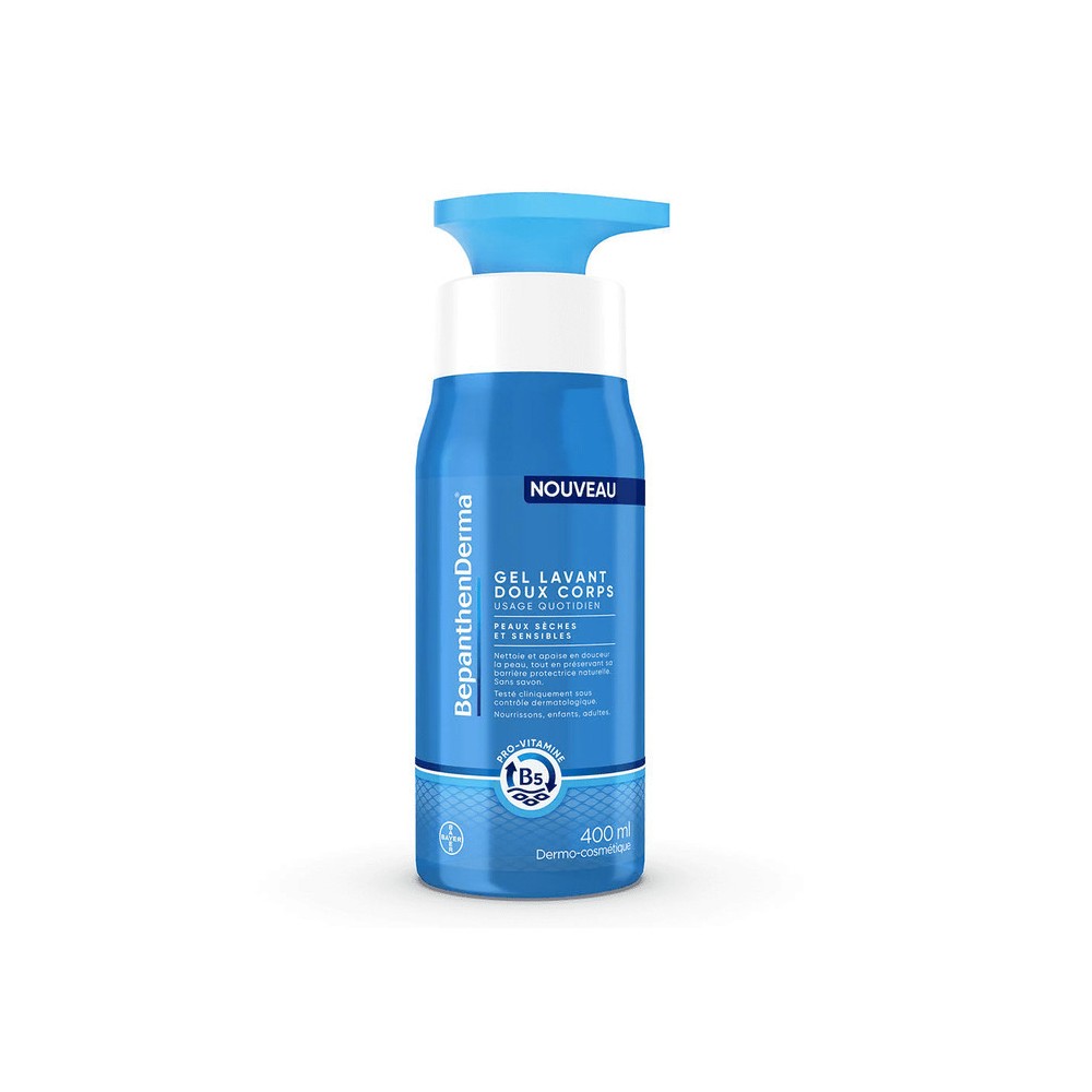 Bayer Bepanthen Derma Gel Lavant Corps 400 ml