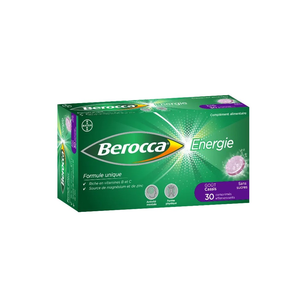 Bayer Berocca Energie Comprimés Effervescents