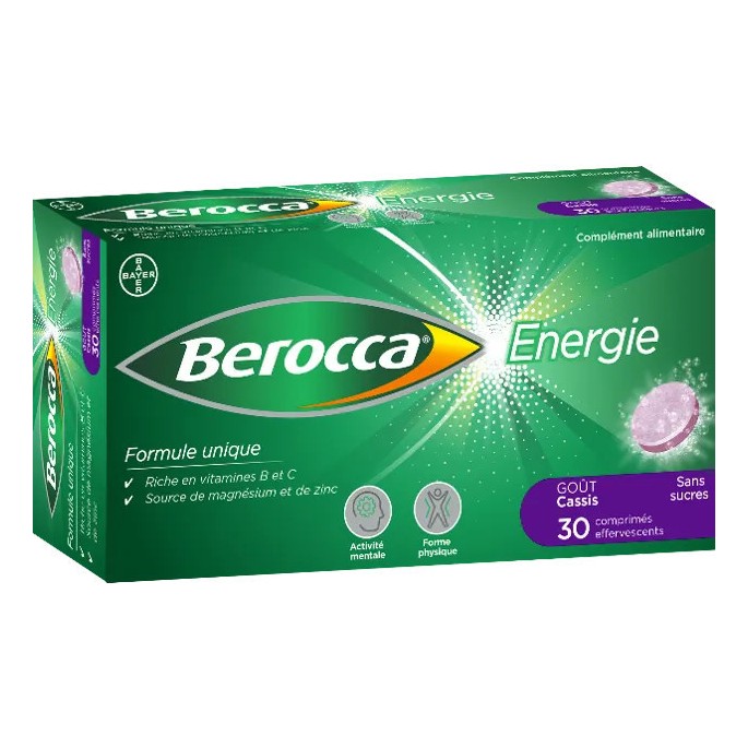 Bayer Berocca Energie Comprimés Effervescents