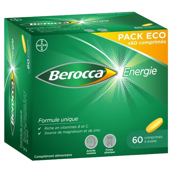 Bayer Berocca Energie 60 comprimés