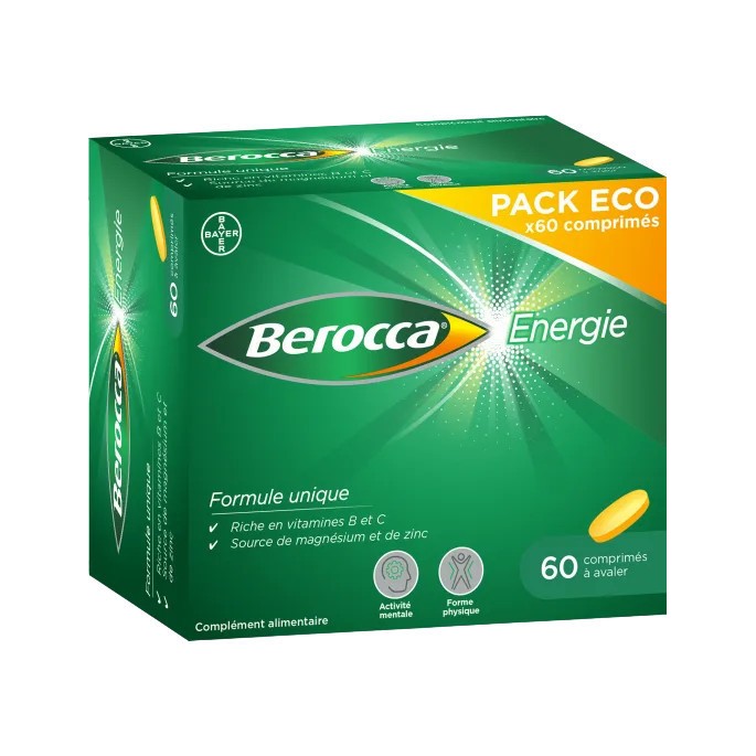 Bayer Berocca Energie 60 comprimés