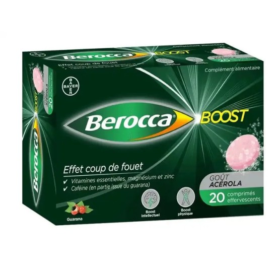 Bayer Berocca Boost 20 comprimés effervescents