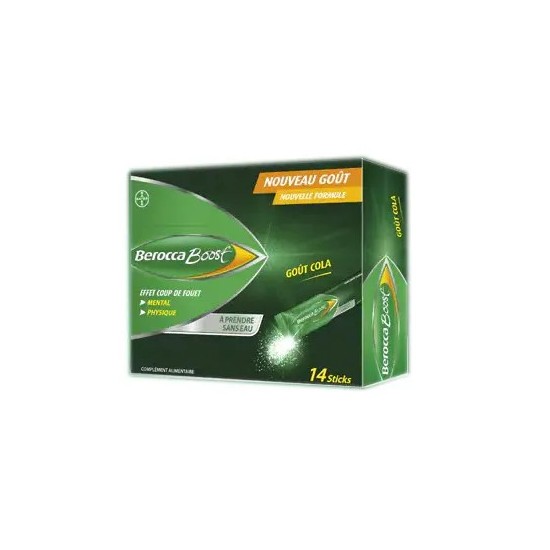 Bayer Berocca Boost Cola 14 sticks