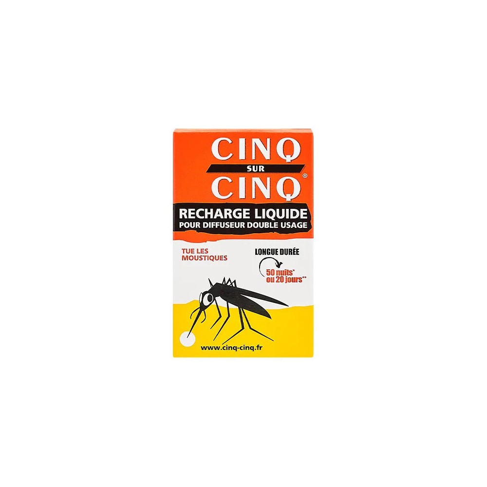 Bayer Cinq Sur Cinq Recharge Liquide Diffuse 35 ml