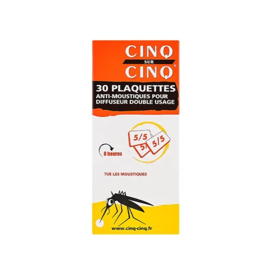 Bayer Cinq Sur Cinq Recharge Tablette Diffus