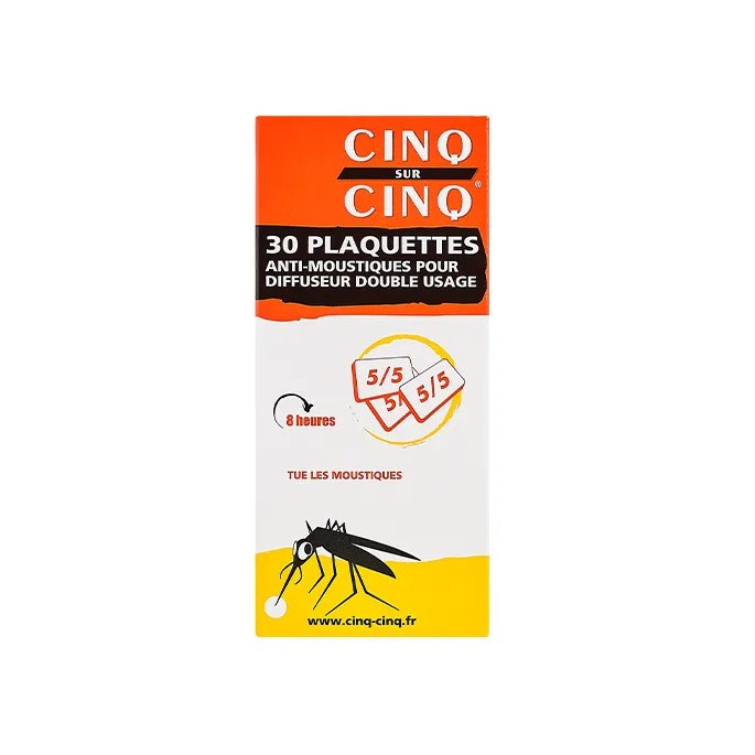 Bayer Cinq Sur Cinq Recharge Tablette Diffus