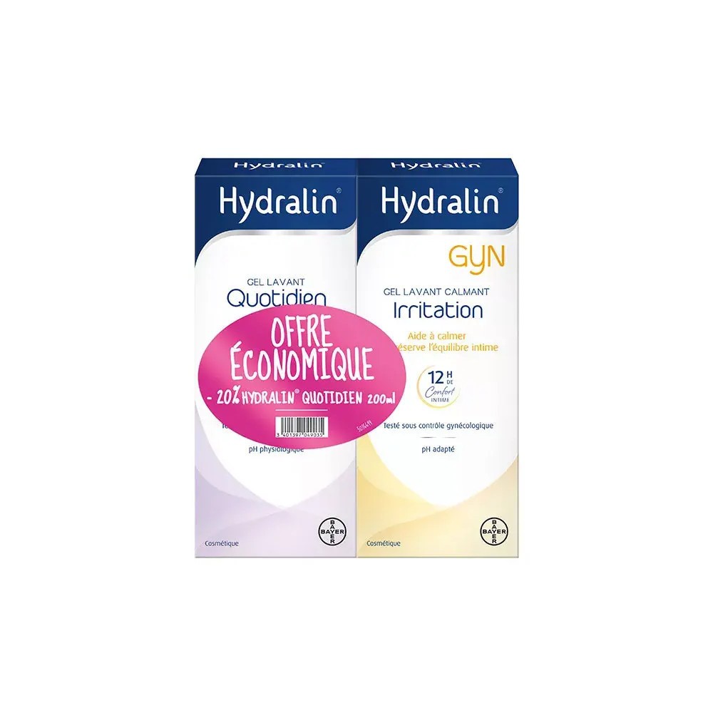 Bayer Hydralin Gyn +Apaisa 200 ml x2