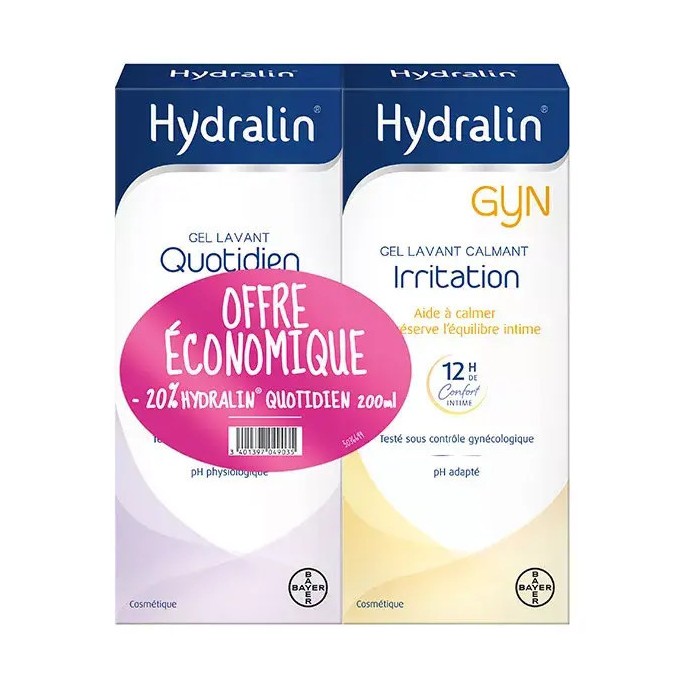 Bayer Hydralin Gyn +Apaisa 200 ml x2