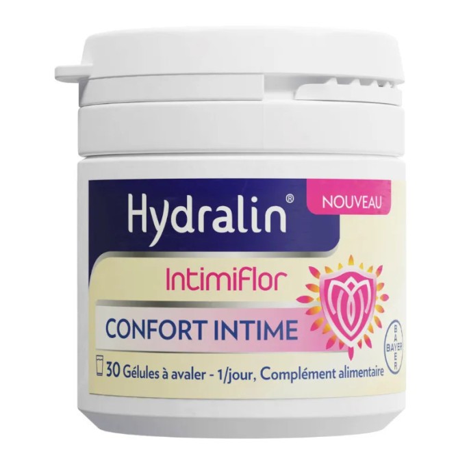 Bayer Hydralin IntimiFlor Confort Intime 30 Gélules