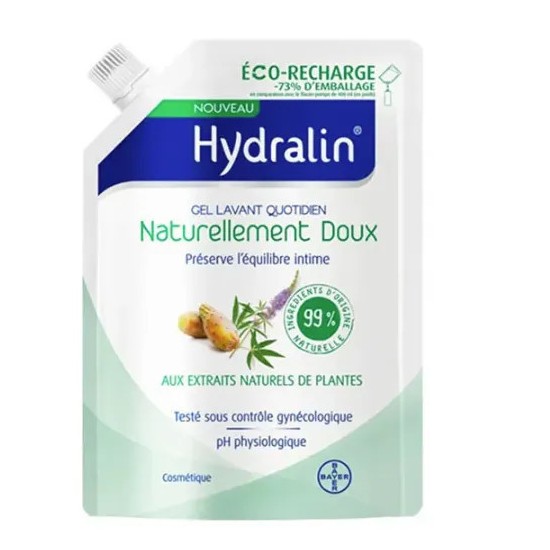 Bayer Hydralin Natur Doux Éco Recharge 400 ml