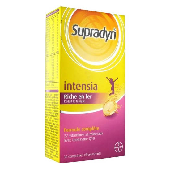 Bayer Supradyn Intensia 30 comprimés effervescents