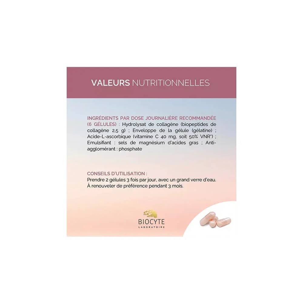 Biocyte Collagène Express Gélules