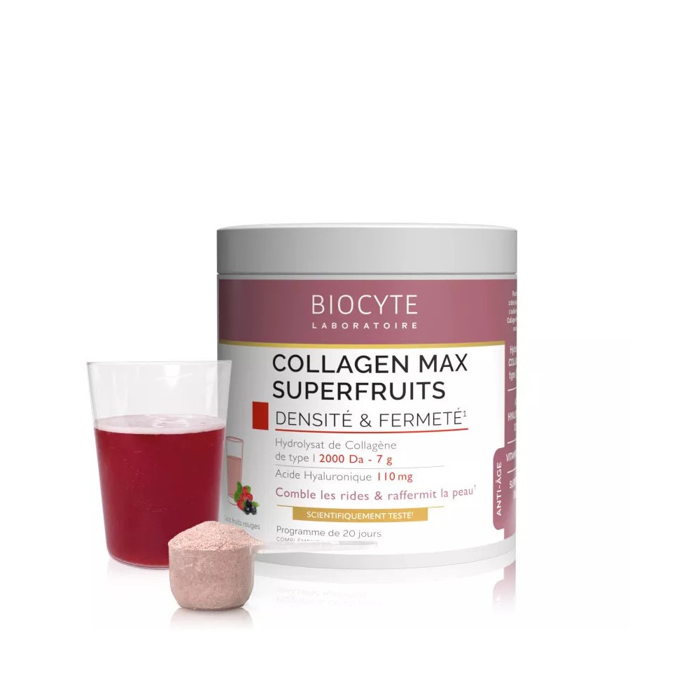 Biocyte collagène max fruits rouges