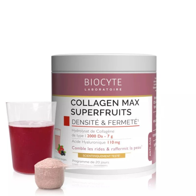 Biocyte collagène max fruits rouges