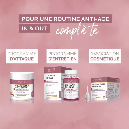 Biocyte collagène max fruits rouges