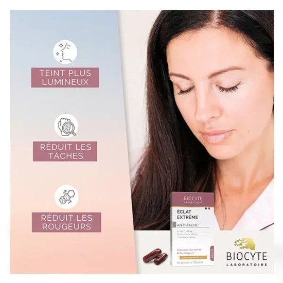 Biocyte Éclat Extreme Teint Éclatant Gélules