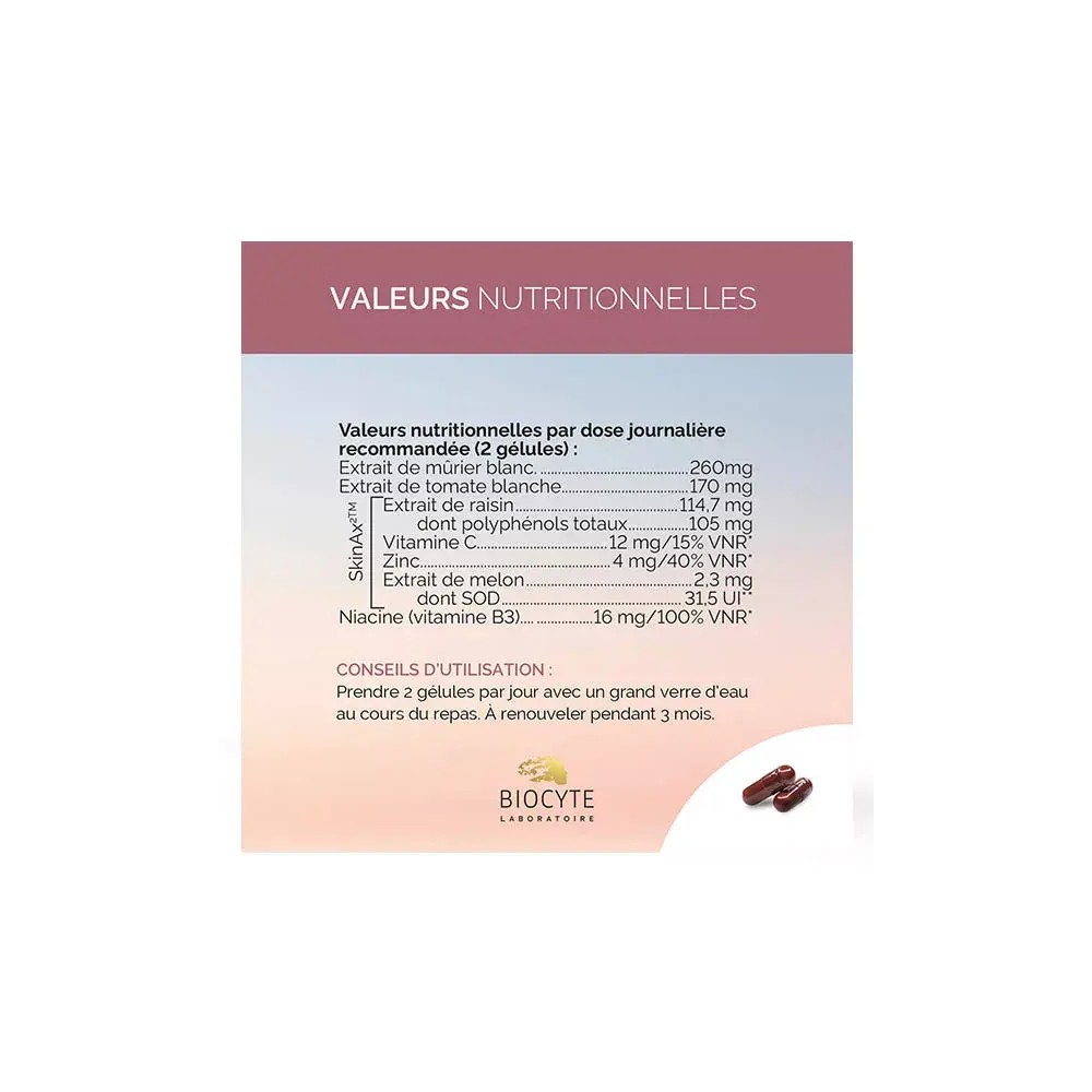 Biocyte Éclat Extreme Teint Éclatant Gélules