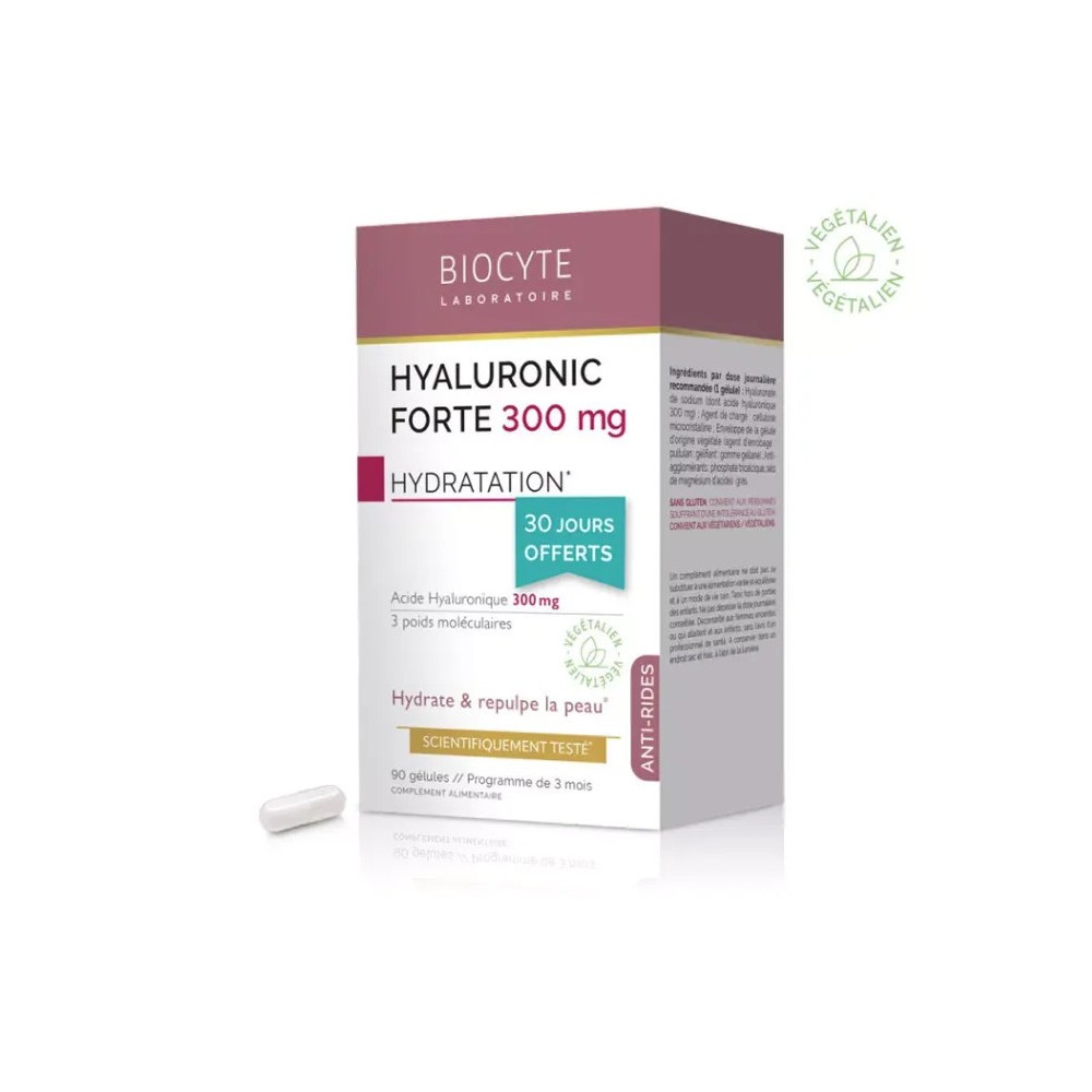 Biocyte Hyaluronic Forte Pack 3 mois
