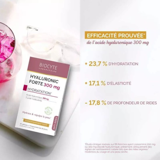 Biocyte Hyaluronic Forte 30 gélules