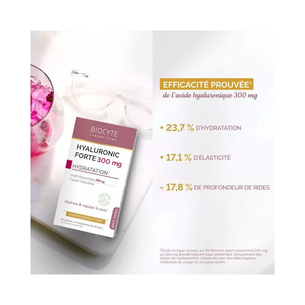 Biocyte Hyaluronic Forte 30 gélules