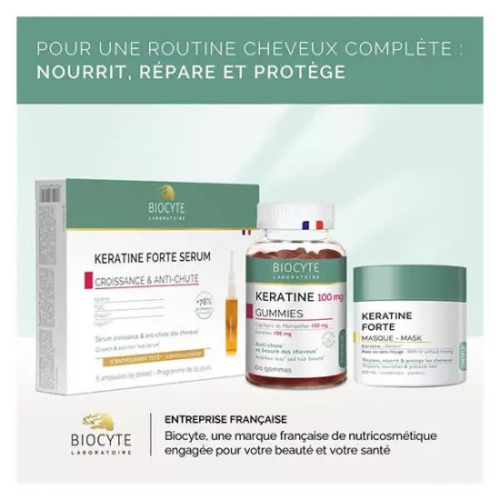 Biocyte Keratine Forte Shampoing 200 ml