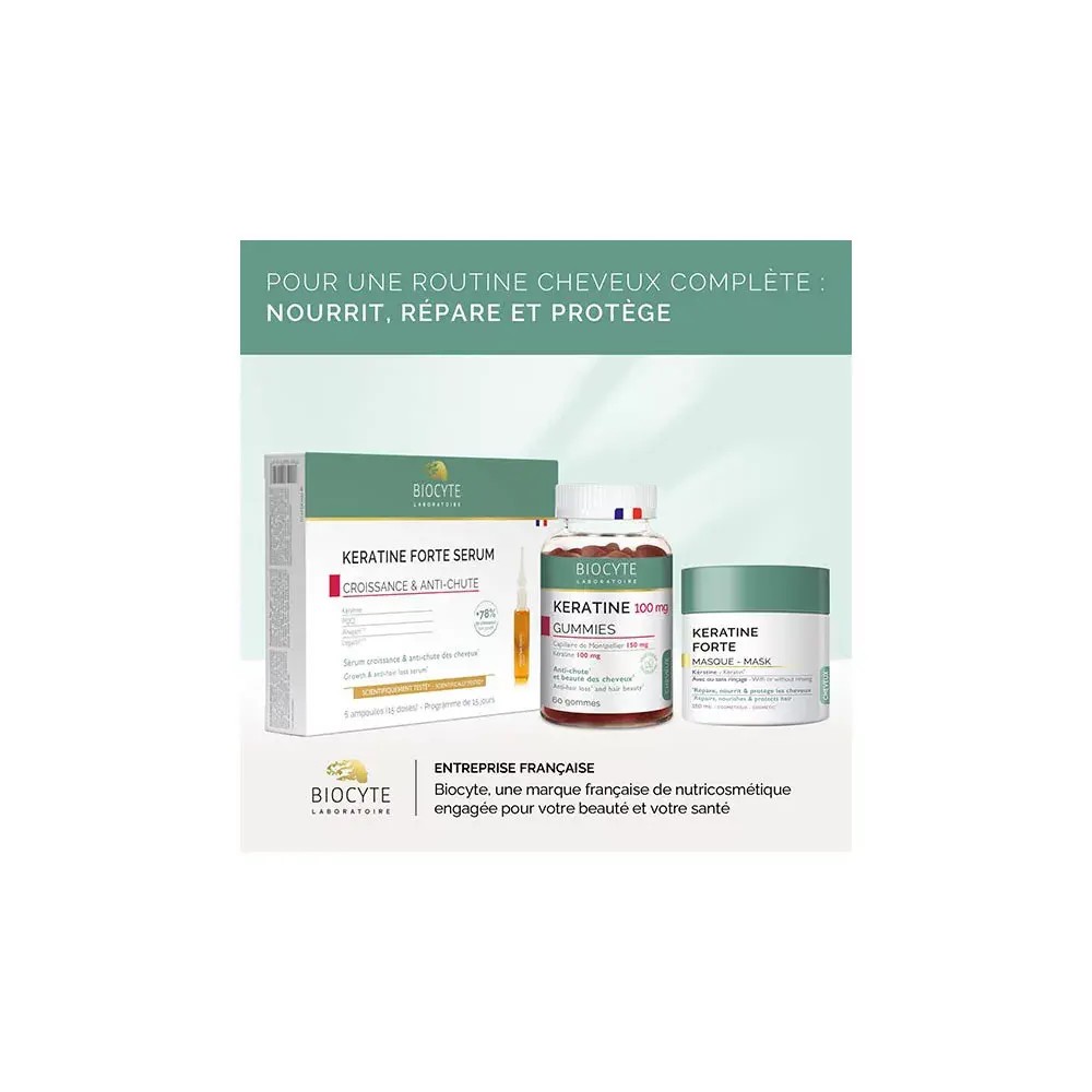 Biocyte Keratine Forte Shampoing 200 ml