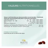 Biocyte gummies kératine 60 unités