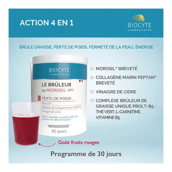 Biocyte brûleur au Morosil 240 g