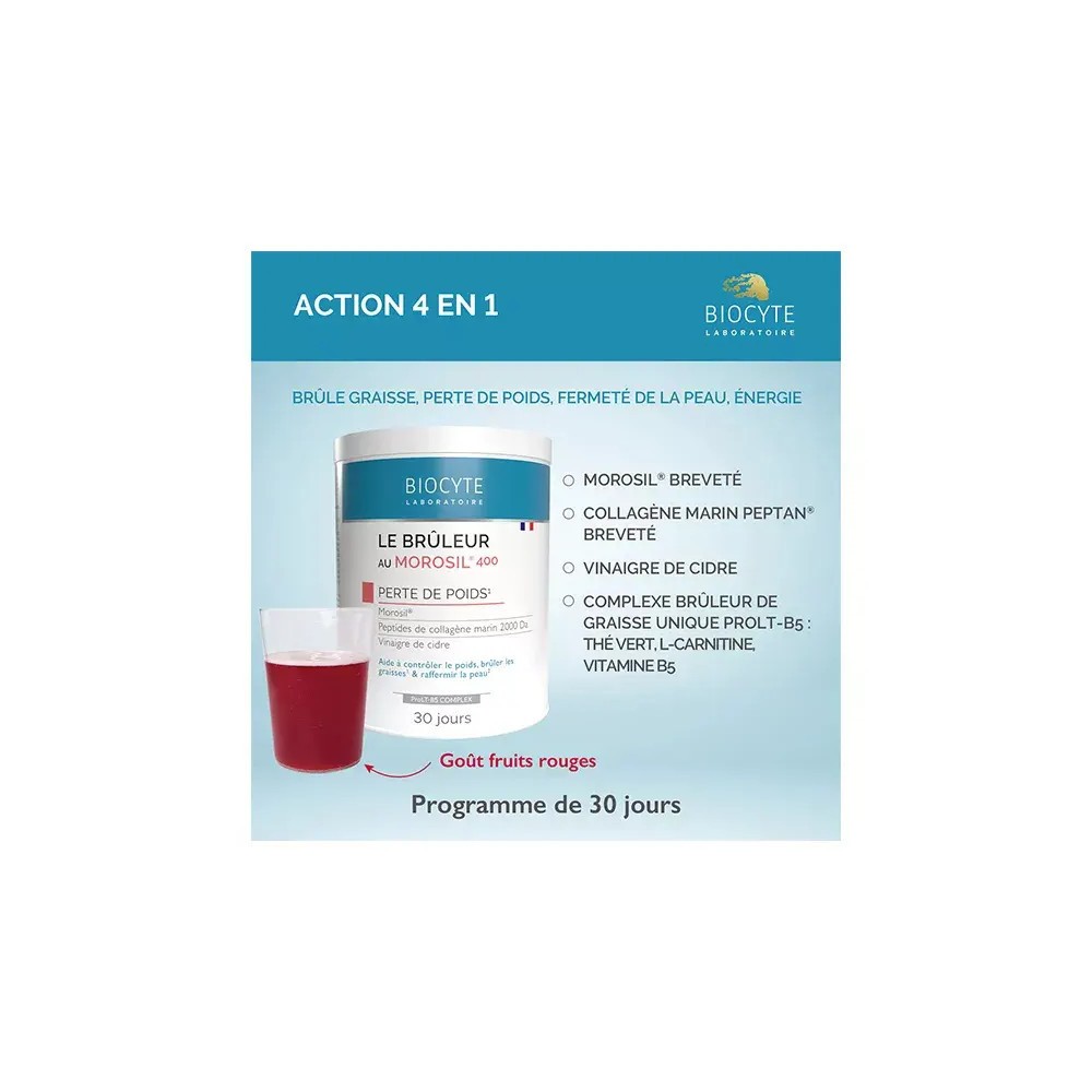 Biocyte brûleur au Morosil 240 g