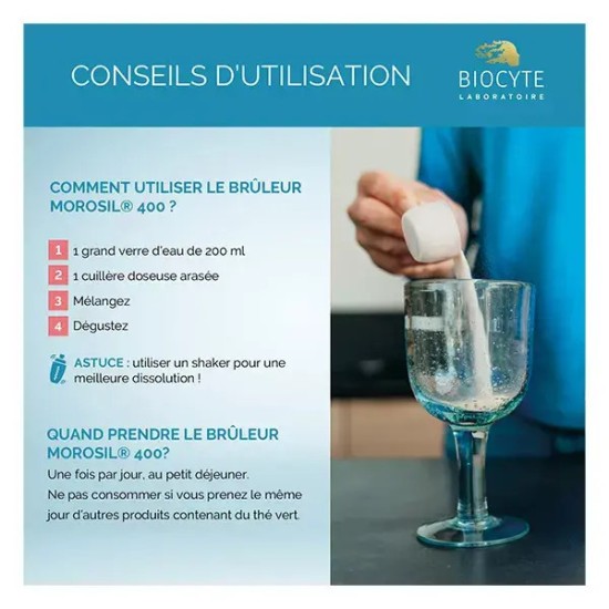 Biocyte brûleur au Morosil 240 g