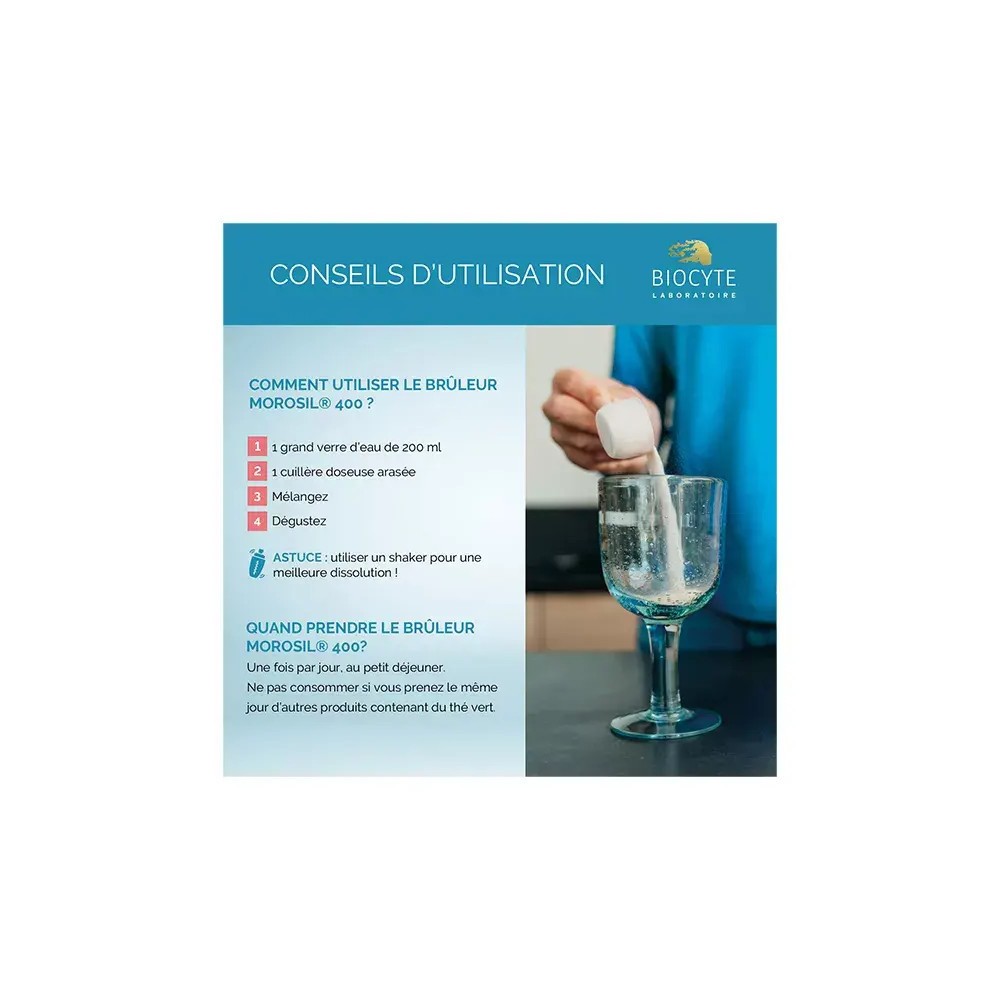 Biocyte brûleur au Morosil 240 g
