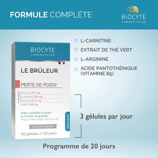 Biocyte Le Brûleur Gel 60 gélules