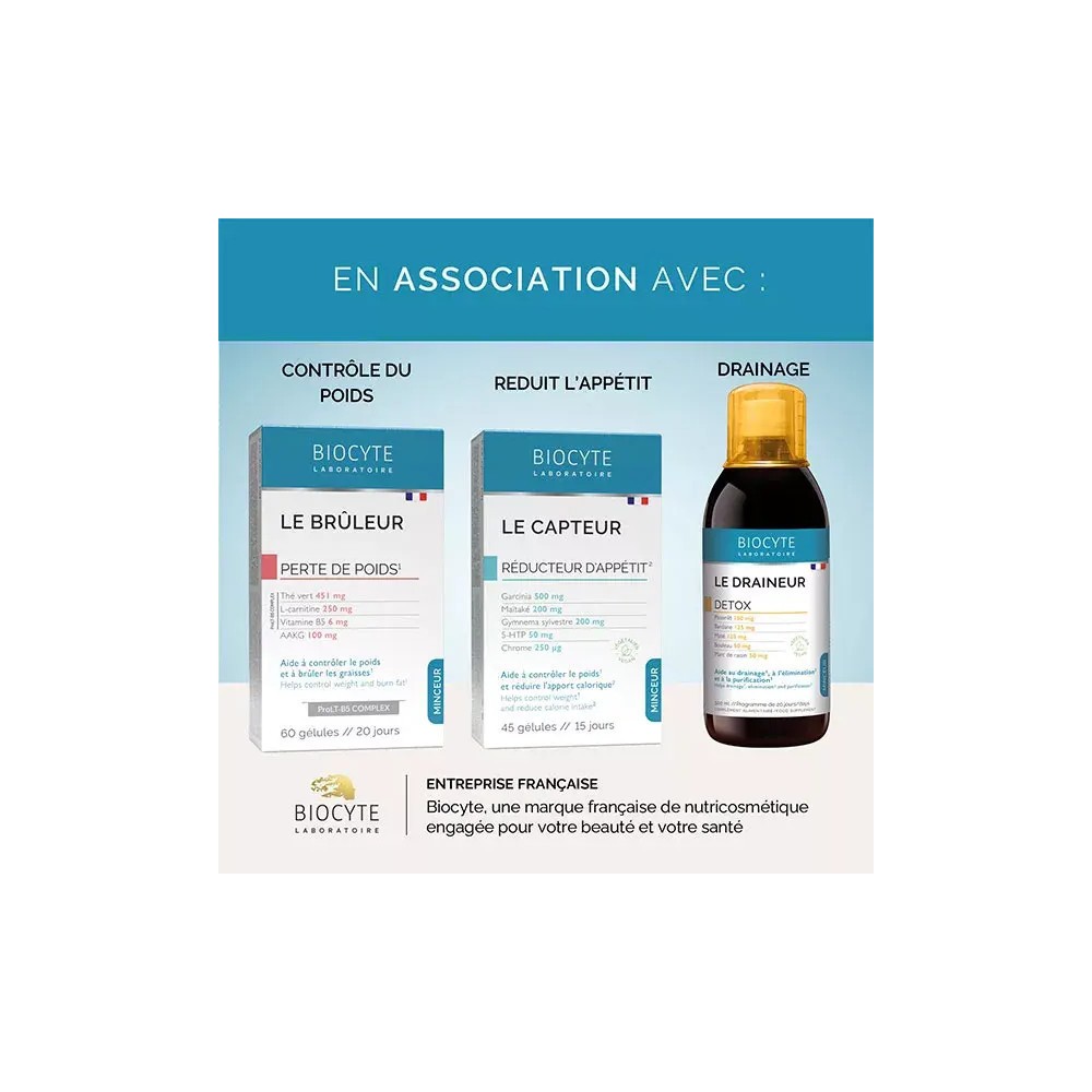 Biocyte minceur ventre plat 30 gélules