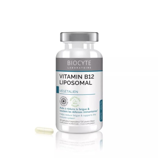 Biocyte Vitamine B12 Liposomal 30 gélules