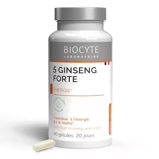 Biocyte Longevity 5 Ginseng Forte 40 gélules