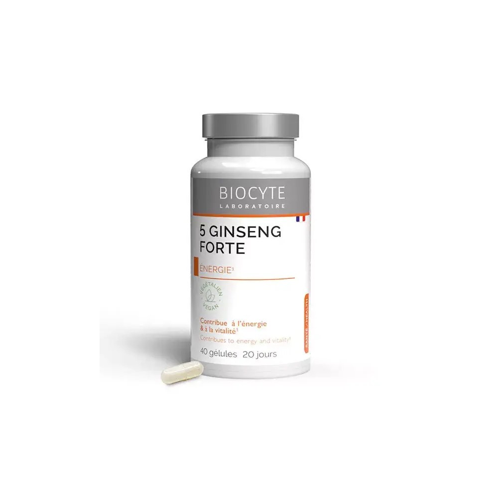 Biocyte Longevity 5 Ginseng Forte 40 gélules